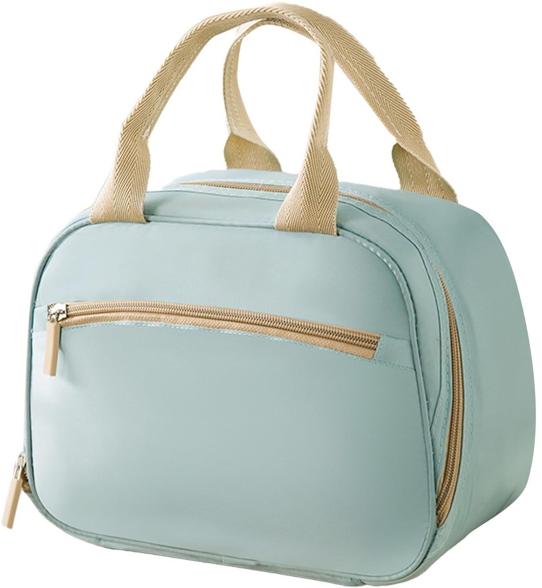 Dailygoods- Thermische Lunchtas Waterdicht - Dubbellaags - 28 x 21 x 15 cm - Koeltas - Schouderriem - Voor Kantoor/School