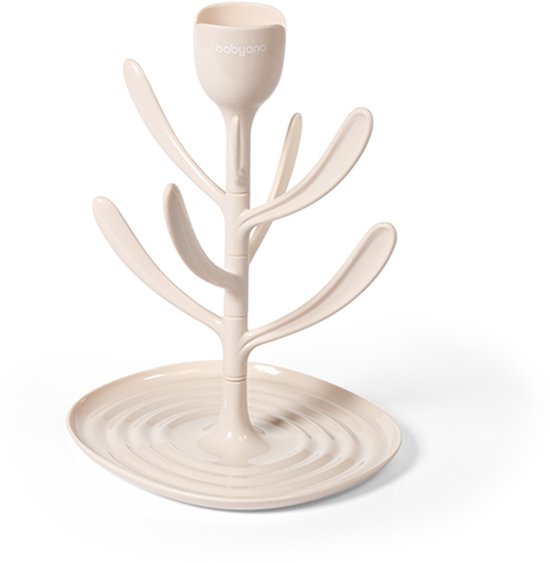 Baby Ono TULIP Flessendroger - Droogrek voor Babyflessen en Spenen - BPA-vrij - Beige van Baby Ono — afbeelding 2