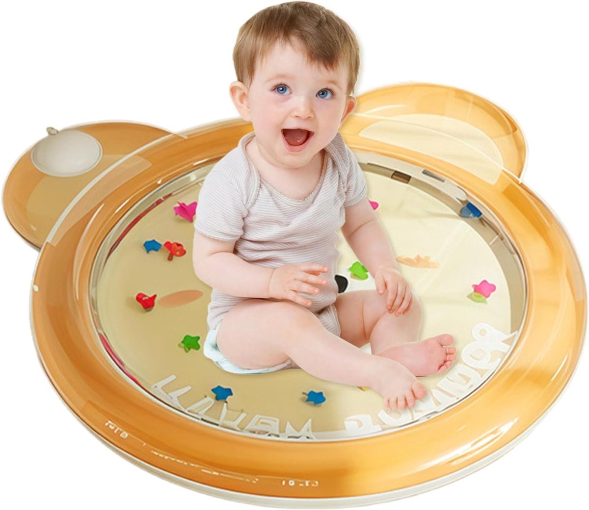 ZMR® Watermat - Speelmat Water - Waterspeelmat Baby - Bruin - 21cm x 22cm x 2cm