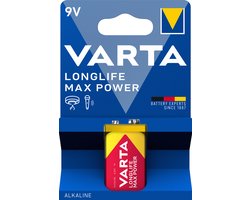 Varta – Max Power – 9V – Alkaline batterij – 1 stuk