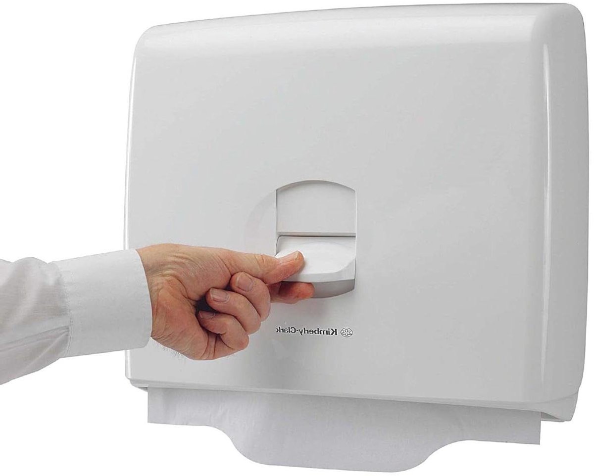 Toiletbrildispenser - Zitjeshouder - Hygiëne Bevorderen - Eenvoudig Bijvullen - 332 cm - Wit