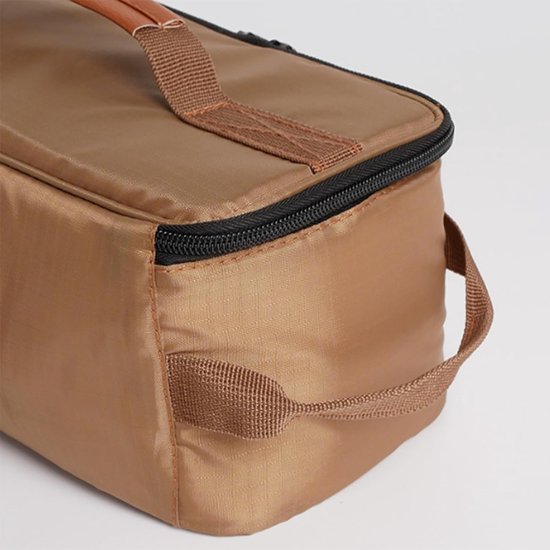 Organizer voor campingkeukengerei, draagbare opbergtas voor campingkookgerei, waterdichte accessoires, kookgerei tas met ophangoog, 31 x 13 x 12 cm van Lifesport. — afbeelding 4