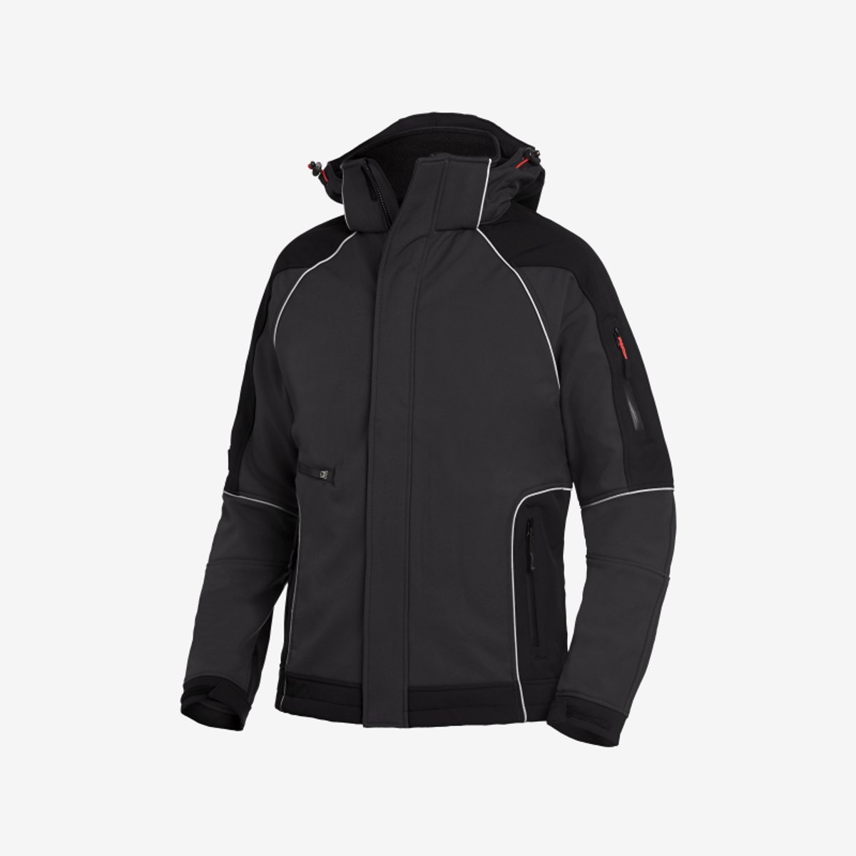 FHB WALTER Softshelljack 78518 Antraciet