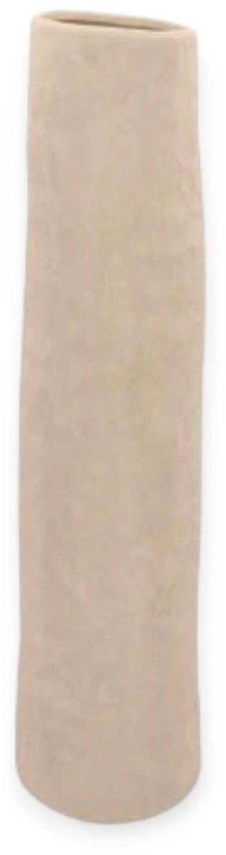 DK design Daan Kromhout – Vaas – Bloemenvaas – Porto – Sand – Keramiek – Robuust – 13x37cm