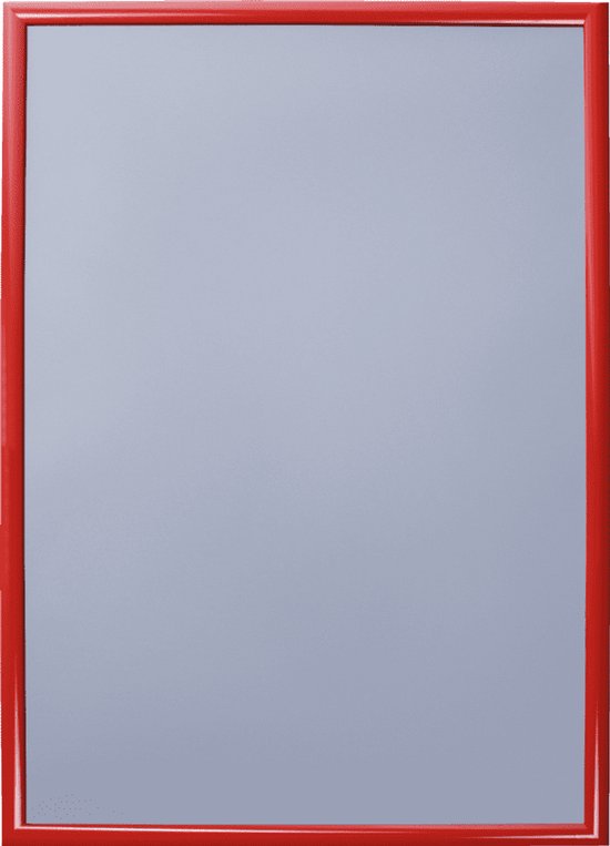 Snap Frame Standard A2 Angle Droit 25mm Rouge KRA2G25C3020