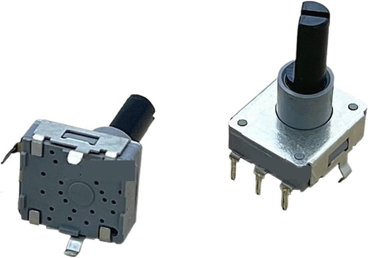 Wasmachine Onderdeel Encoder Potentiometer Reparatie Onderdelen 12 Versnellingen 5 Voet Zwart