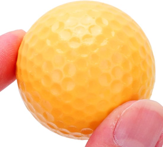 Drijvende Golfbal - Oefenbal Watersport - Lange Afstand Oefenen - Onzinkbaar Ontwerp - 1.7 Inch Diameter - Geel — afbeelding 5