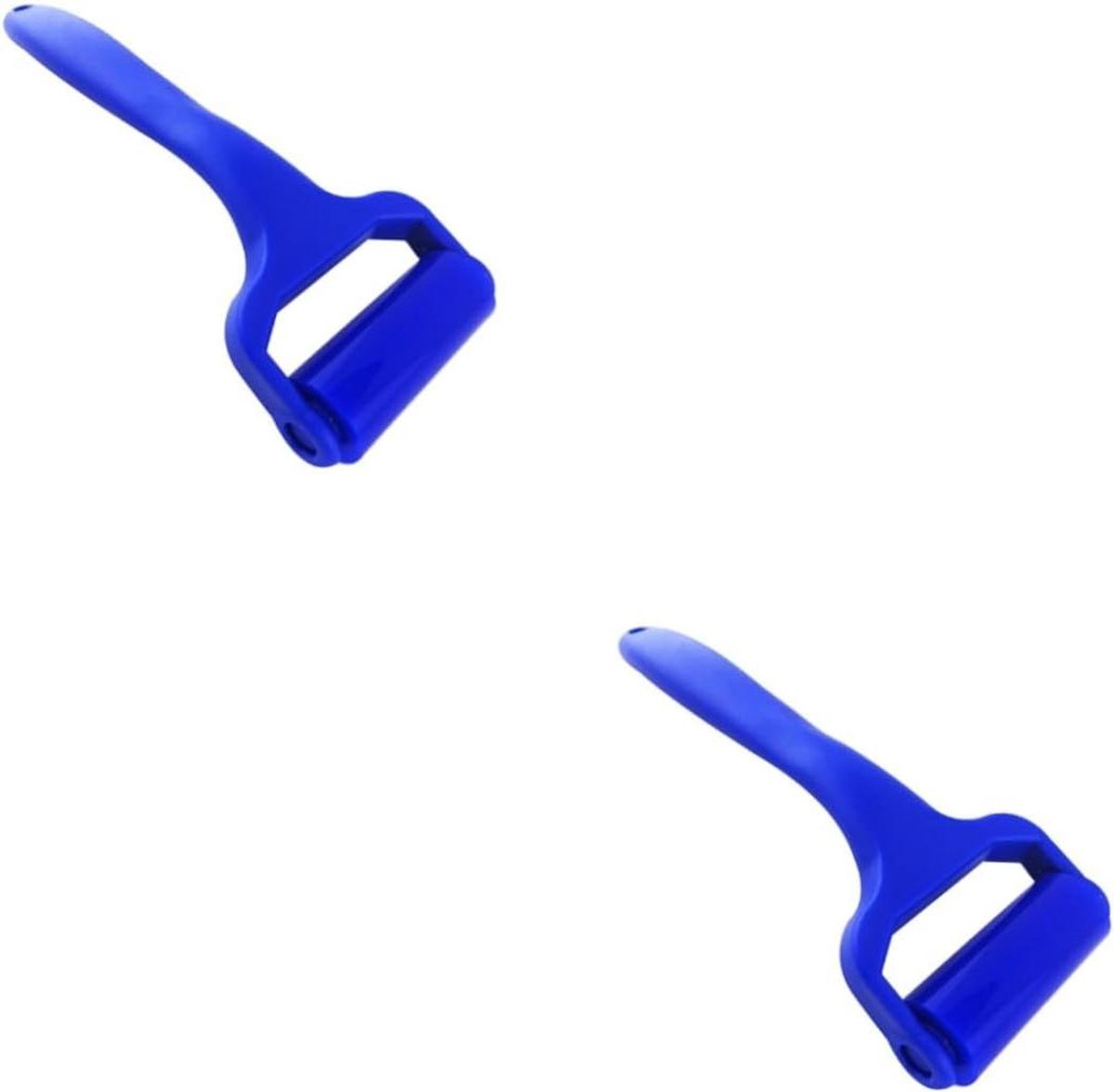 Scherm Reiniger - Stofrol - Efficiënt Schoonmaken - Herbruikbare Siliconen - 2 Stuks - Donkerblauw