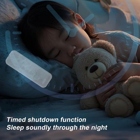 Pillow Speaker - Onderkussen Speaker - Rustig Slapen - Botgeleiding Technologie - 12.6 x 4.3 cm - Wit — afbeelding 2