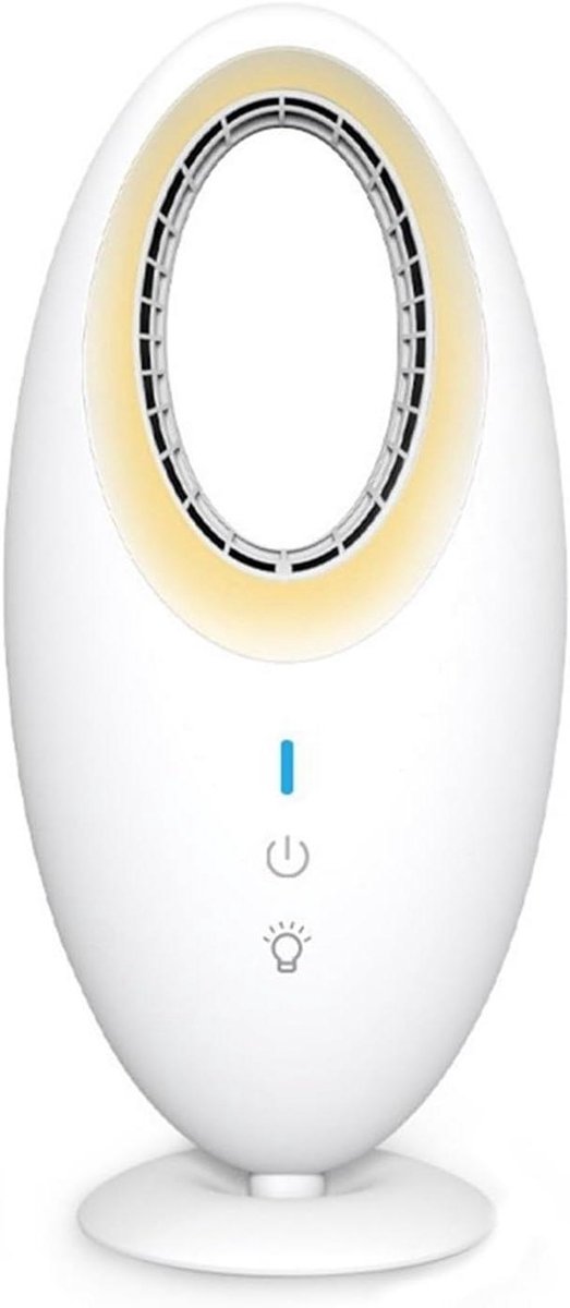 Bladloze Bureauventilator - Persoonlijke Ventilator Tafel - Draagbaar 4000mAh