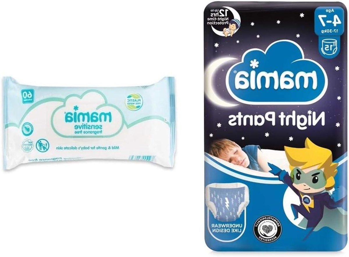 Nachtbroekjes voor Kinderen - Onderbroekjes Luiers - Droge Nachten - Tot 12 Uur Bescherming - 15 Stuks - Blauw
