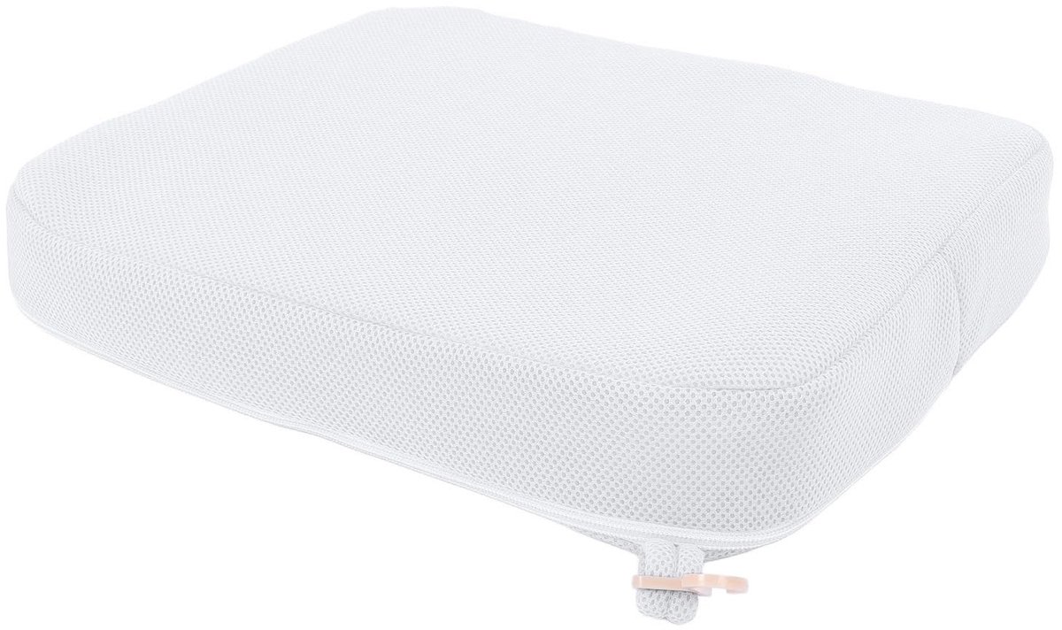 Dailygoods- Douchekussen Comfortabele Ondersteuning - Verwijderbaar - Wasbaar - Ademend Ontwerp - Haakontwerp - Geschikt voor Douchebanken/Badkuipen - Badkussen