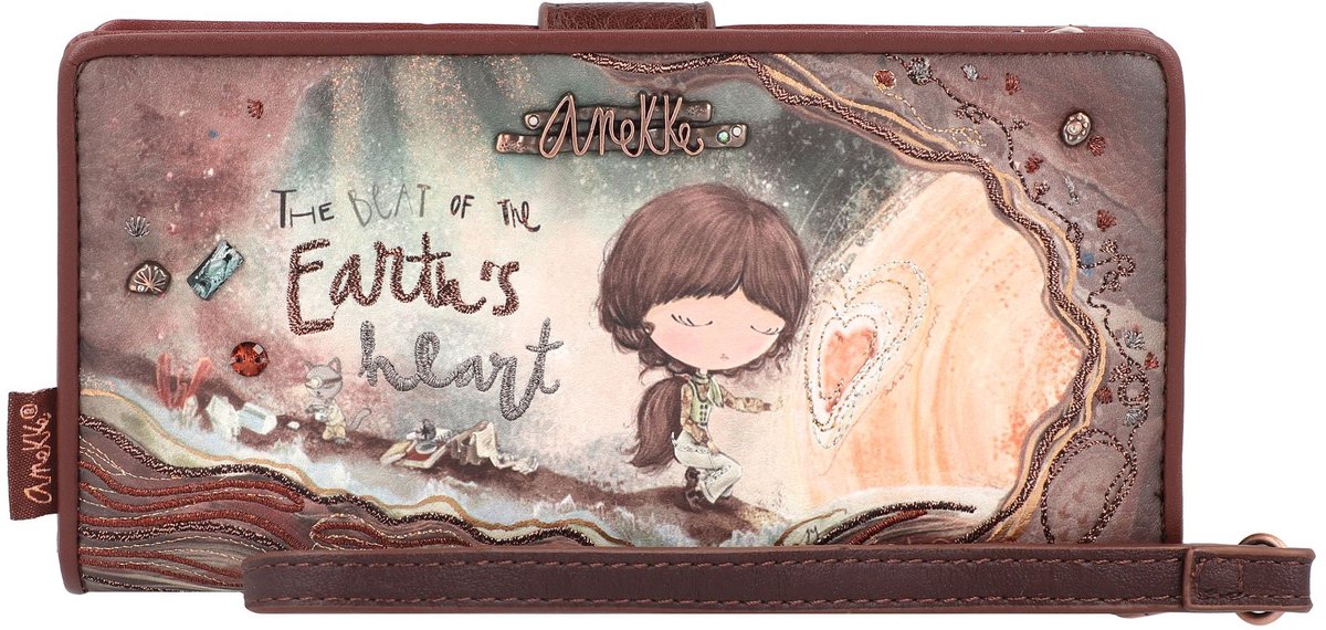 Anekke Portemonnee Core RFID Wallet Multicolor Veelkleurig