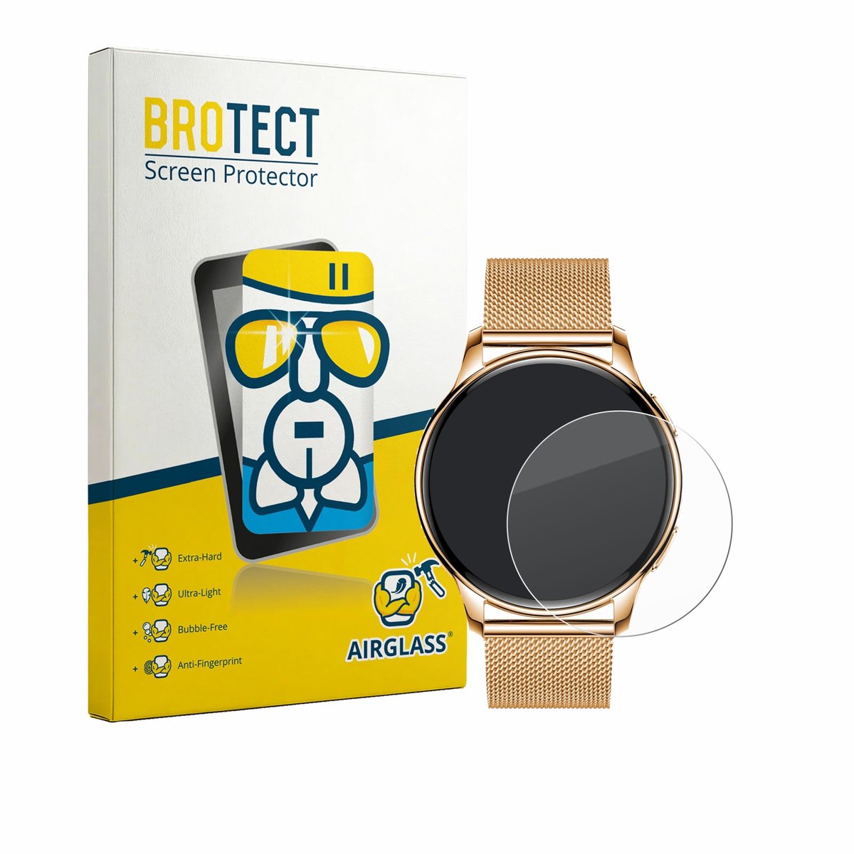Screenprotector voor Siltcon Aurea SI151 Beschermglas transparant