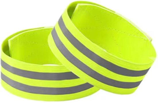 Scoby - Reflecterende Armband - Hardloopband - Running Band - 1 Paar - Geel