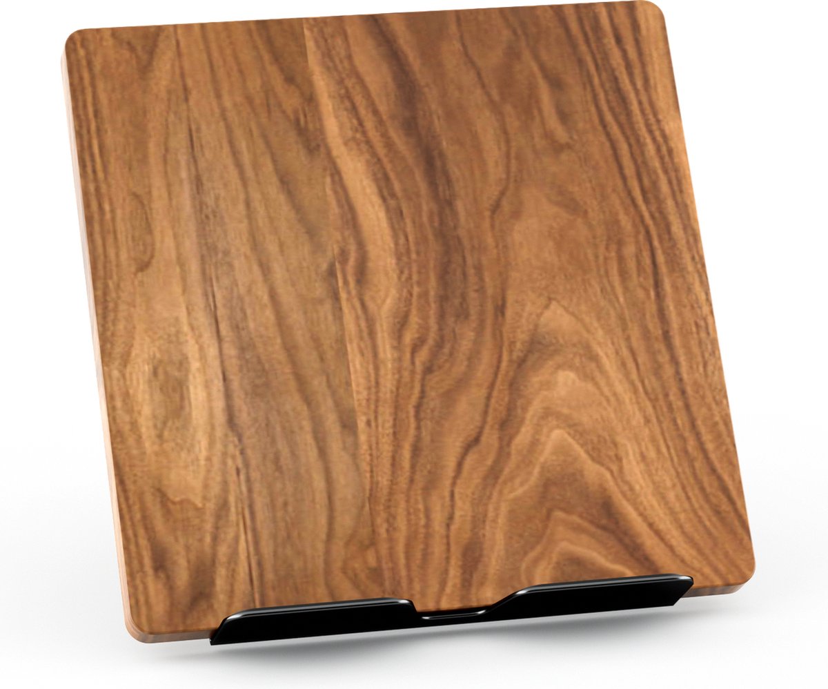 Alberenz Tablet of Laptop standaard | Walnoothout | Voor Alberenz monitorverhoger en ander monitorverhogers