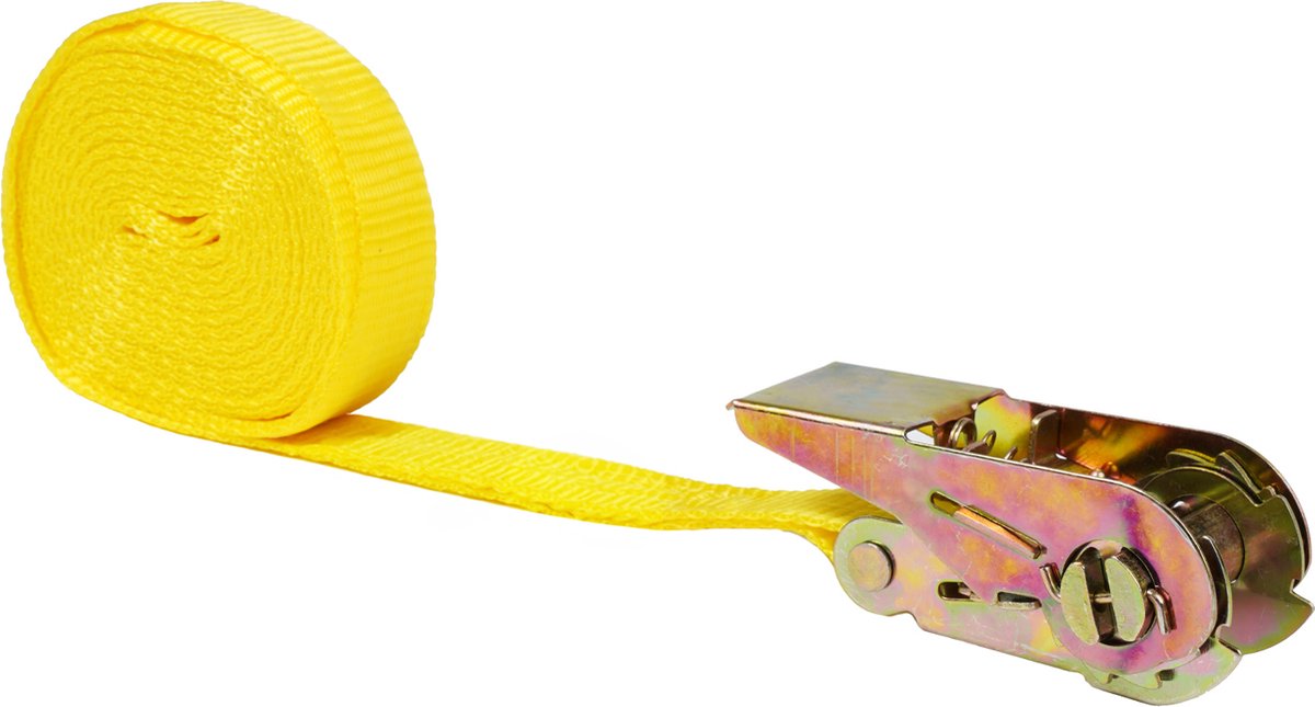 Unitec Spanband met ratel 5m 25mm 124kg