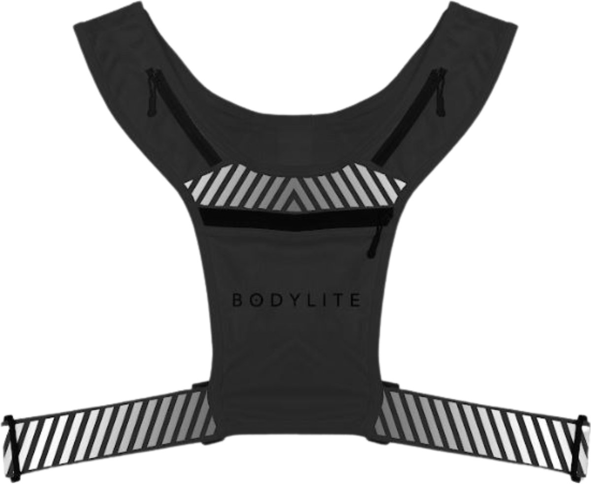 Bodylite - Hardloopvest - Telefoonhouder - Zwart