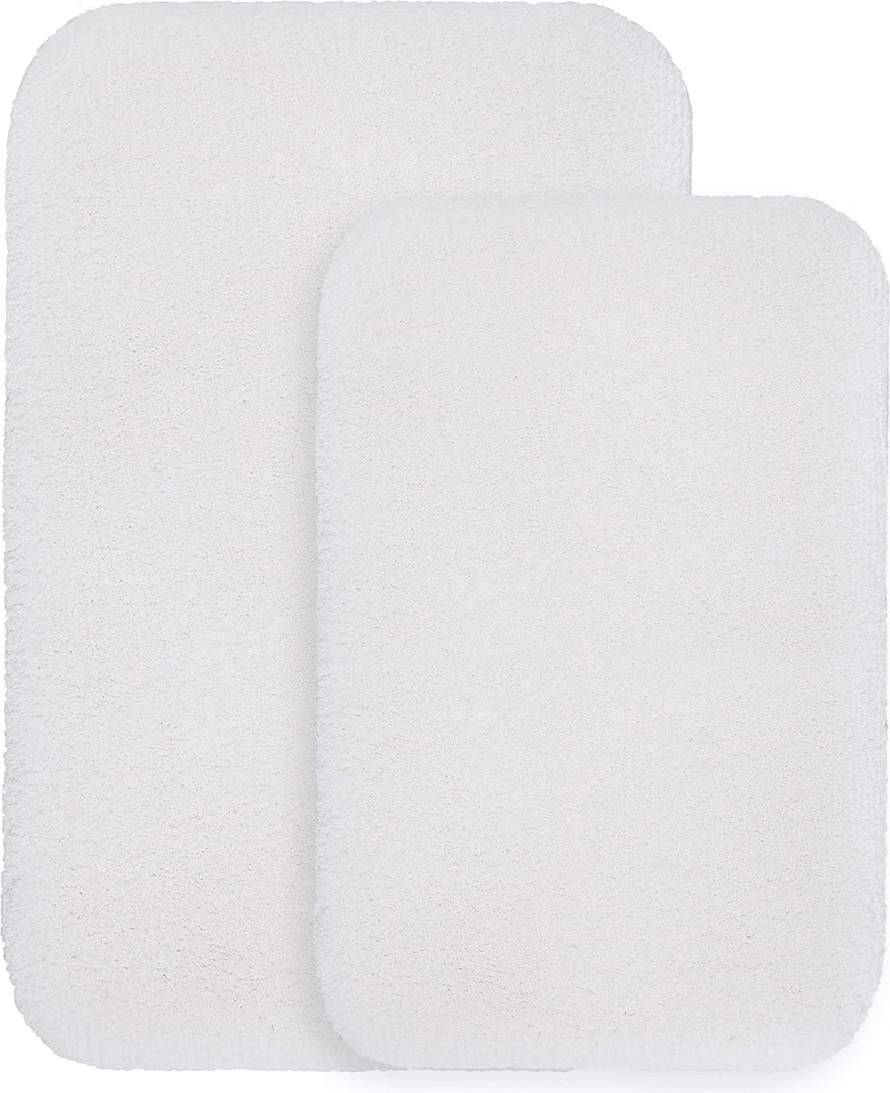 Goodivery ® Zachte en Fluffy Badmat Set met Antislip en Superabsorptie voor Luxe Badkamerervaring