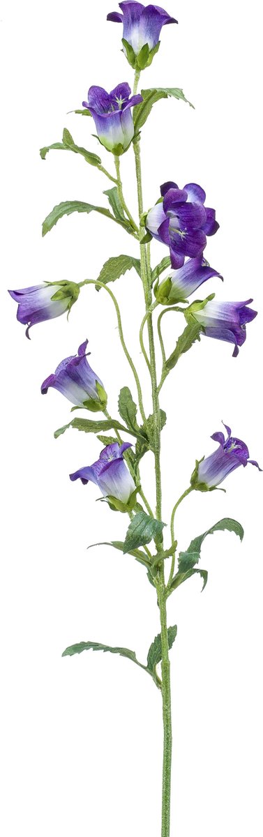 Emerald - Kunstbloem Klokje 88cm paars - Kunstplant voor binnen