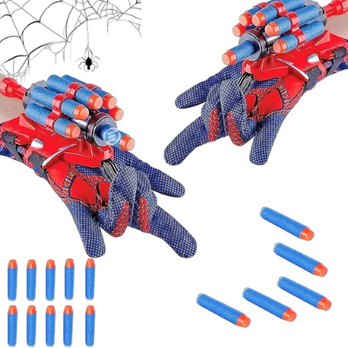 Equivera Webshooter - Webshooter - Handschoen - Webshooter Handschoen - Launcher Handschoen - Speelgoedblaster - Speelgoed Handschoen
