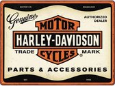 Wandbord - Harley Davidson – Parts And Accesories
