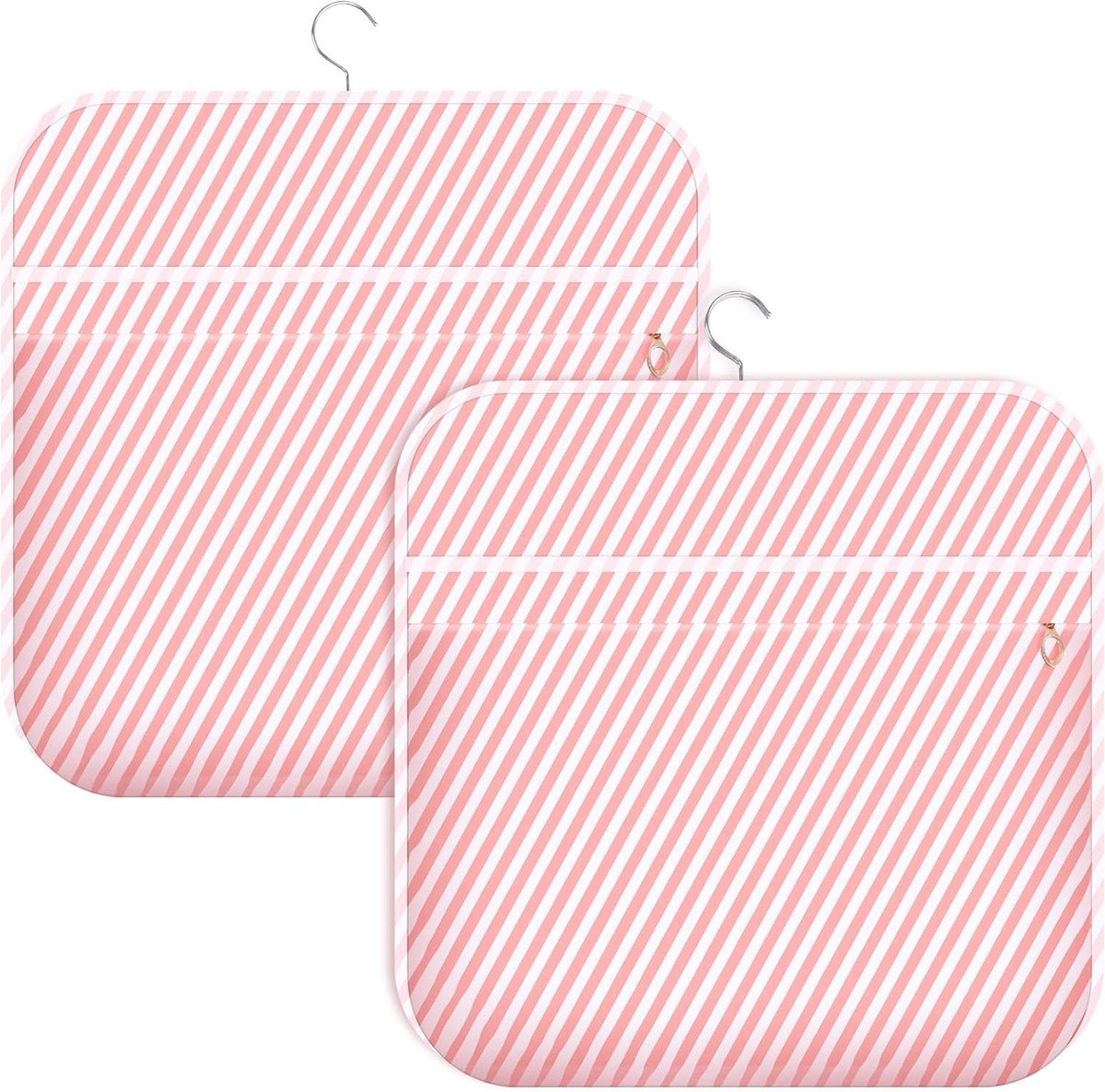 Goedkoopste Goodivery ® Kledingknijpertas Set van 2 met Haken, Waterdicht en Ruim voor Knijpers en Meer