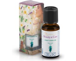 Litsea Cubeba etherische olie - Beauty & Care - 20 ml. new