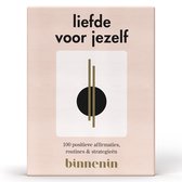 Binnenin Card Decks | Liefde voor jezelf | 100 Affirmaties, Routines & Strategieën | 110 Zelfliefde Kaarten in Luxe Doos
