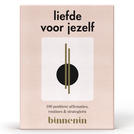 Binnenin Card Decks | Liefde voor jezelf | 100 Affirmaties, Routines & Strategieën | 110 Zelfliefde Kaarten in Luxe Doos