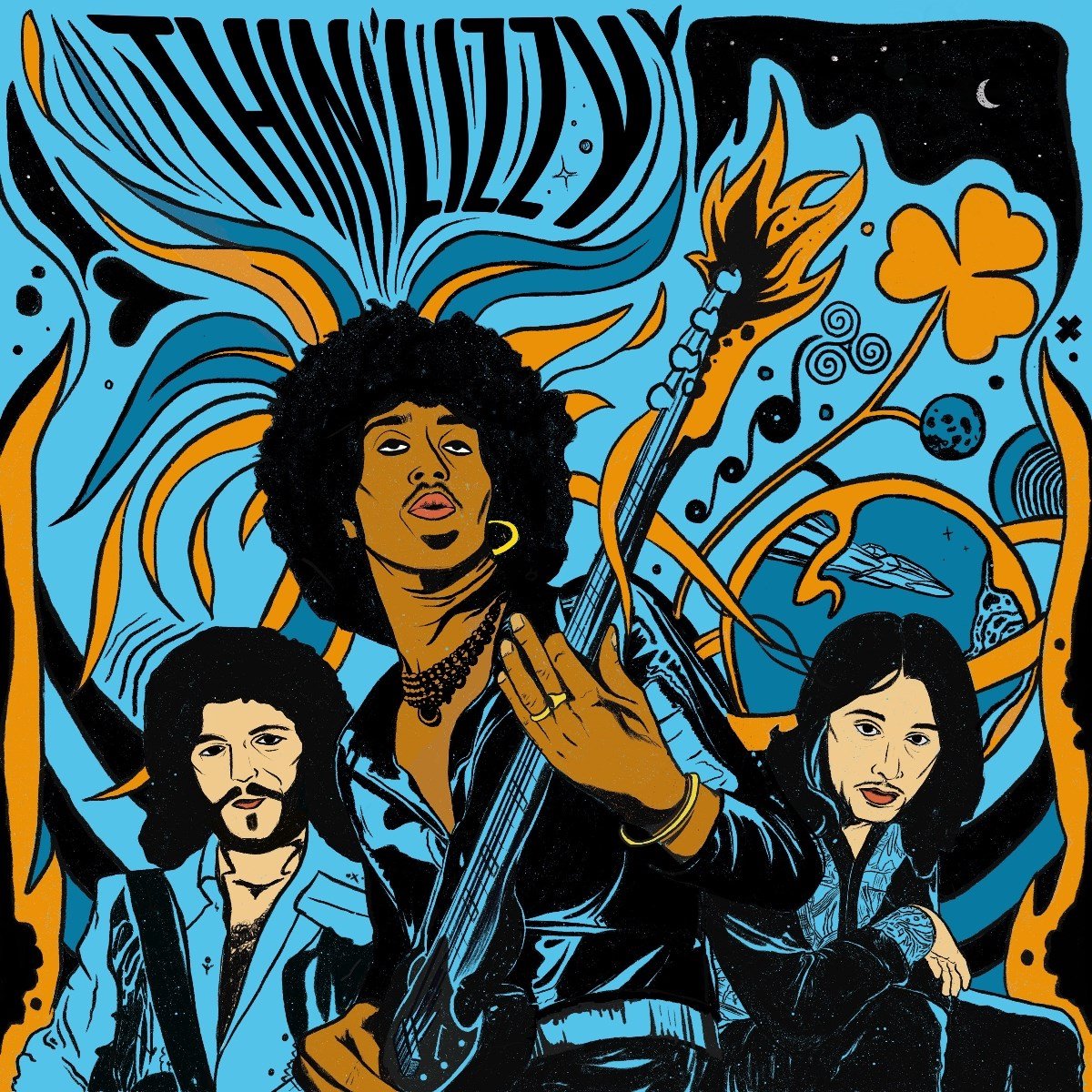 Thin Lizzy - The Acoustic Sessions (LP) (Coloured Vinyl) (Limited Edition)