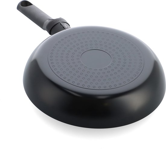 BK Enjoy Set van 3 keramische braadpannen met antiaanbaklaag 24/28 cm en sauteerpan met een diameter van 28 cm, PFAS-vrij, inductiepan, ovenbestendig, vaatwasmachinebestendig, snelle verwarming, handgrepen