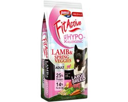 Fit Active Hypoallergenic Lamb XXL – Grote hondenbrokken met lam zonder kip – Hypoallergeen hondenvoer voor gevoelige maag en darmen – 15 kg