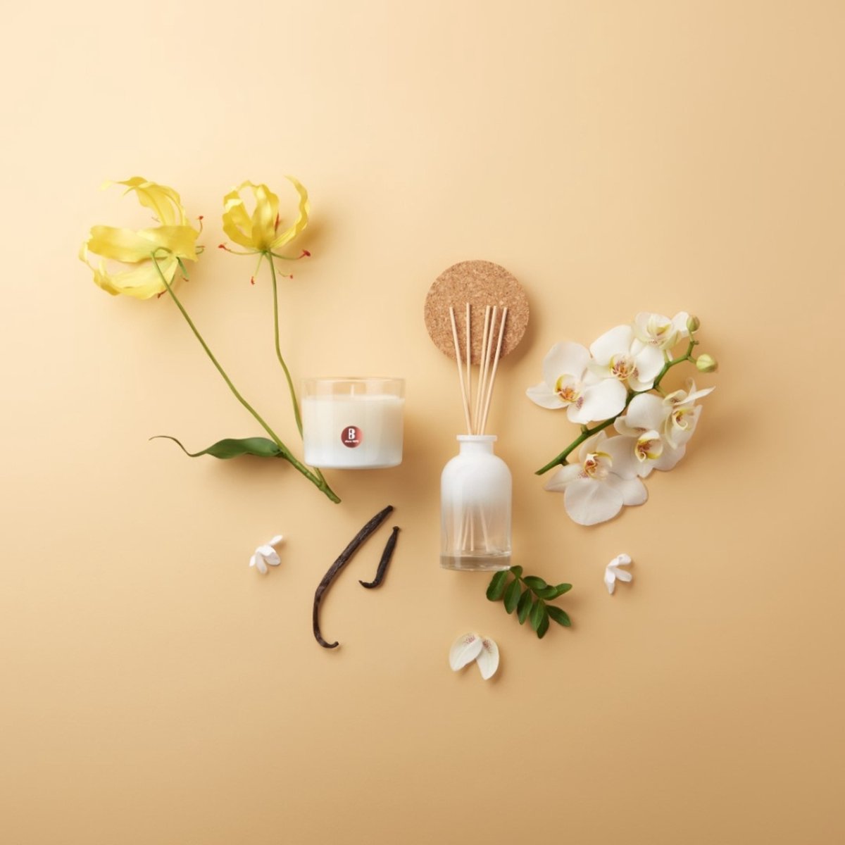 Geurstokjes True Joy - Vanilla Delight - 80 ml | Wit van Bolsius — cadeau in Wonen & Interieur - foto 3