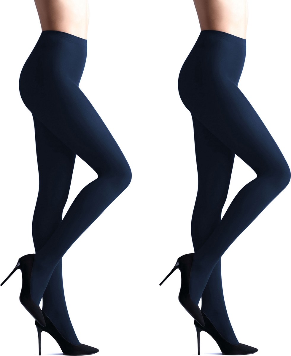 Giulia - Samba 40den (Multipack) Opaque Panty - Peony - L
