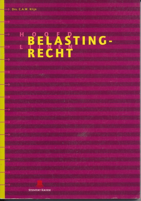 Belastingrecht - cover
