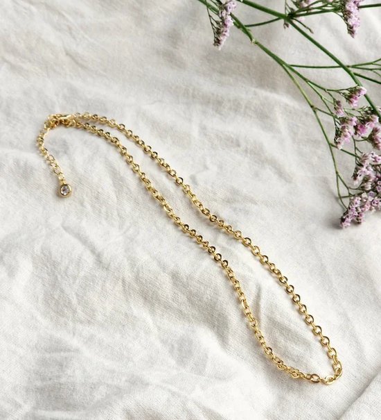 Influencer ring oval goudkleurig | Verstelbare ringen | Shop