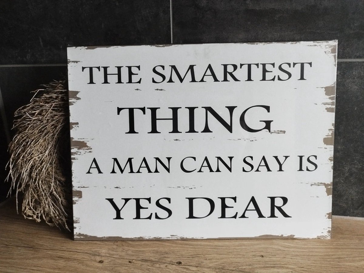 Metaalbord smartest thing