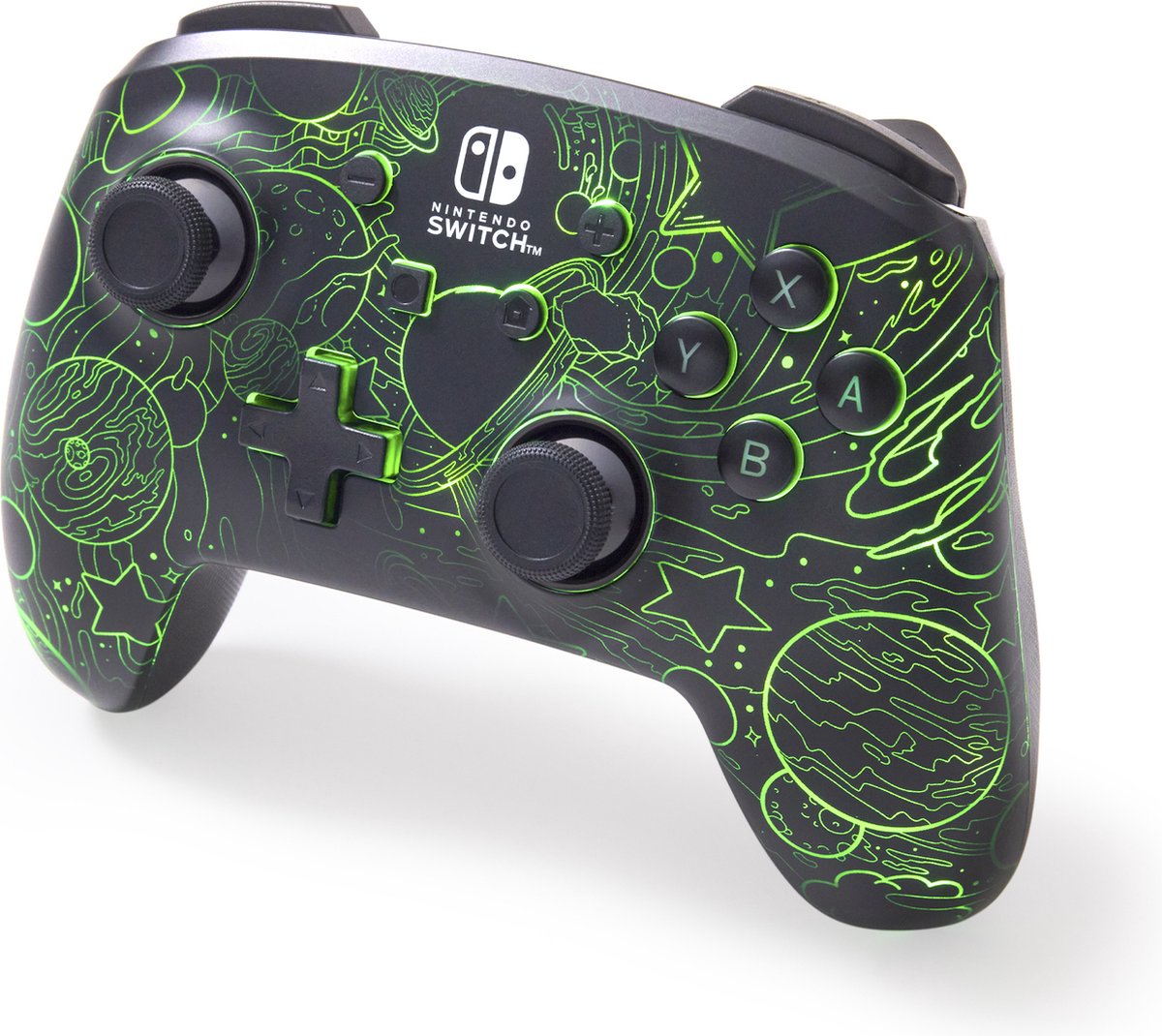 PowerA Verbeterde Draadloze Controller voor Nintendo Switch met Lumectra - Galaxy – foto 3