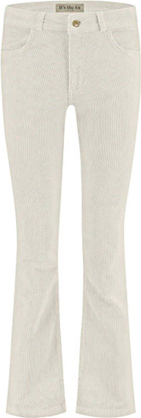 Para Mi broek Jade Vintage Corduroy Offwhite bol