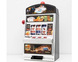 Geldbesparende Speelautomaat met Licht en Geluid - Voor Kinderen en Volwassenen - Echt Geld Casino Machine spaarpot volwassenen