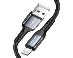 Lighting Kabel met Auto Disconnect - Beter voor je Batterijconditie - 5x Langere Levensduur - Geschikt voor Apple iPhone, iPad en AirPods met Apple Lightning aansluiting