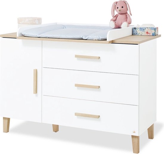 Foto: Lumi extra wide commode kindercommode babycommode self soft close 136cm x 77cm x 101cm