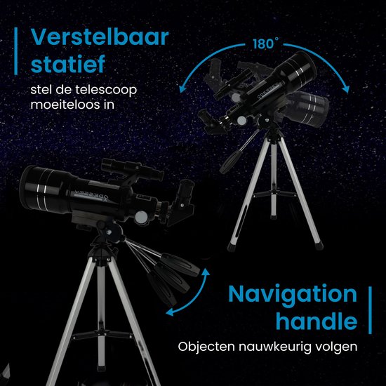 Zoomion Viking 60/900 AZ Telescoop Set Voor Kinderen En Beginners In De Sterrenkunde Astronomische Met Statief Oogarts Zoeker 2512074168