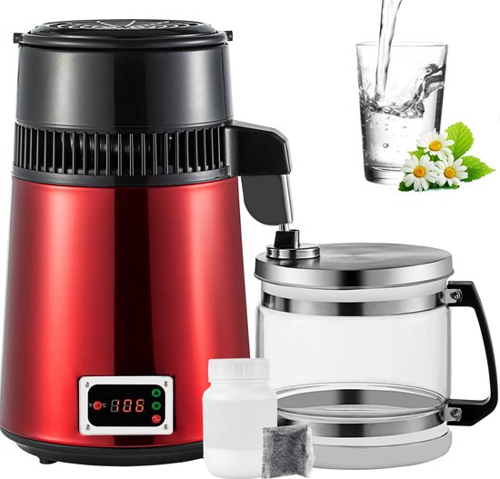 Waterdistilleerder 4L  Waterzuiveraar voor Thuis
