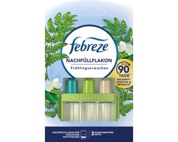 Febreze 3Volution Navulling - Spring Awakening - 20 ml - Navulverpakking - 3 afwisselende geuren - Gaat tot 90 Dagen mee