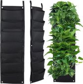 CHPN - Muurzak voor planten - Plantenzak - Verticale tuin - Zak voor planten op balkon - indoor/outdoor - voor muur, balkon en kruiden - Tuinieren
