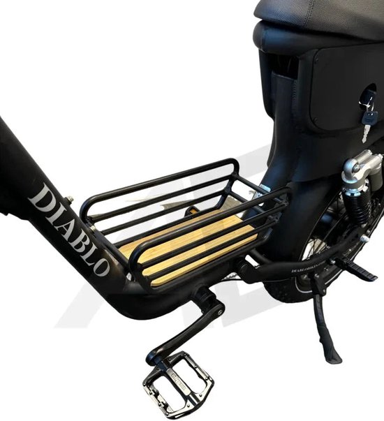 Diablo Zipper - Elektrische Fatbike - 20 inch - 250W motor - Actieradius tot 100 km - 7 versnellingen - Hydraulische schijfremmen - 720Wh accu - Zwart — afbeelding 3