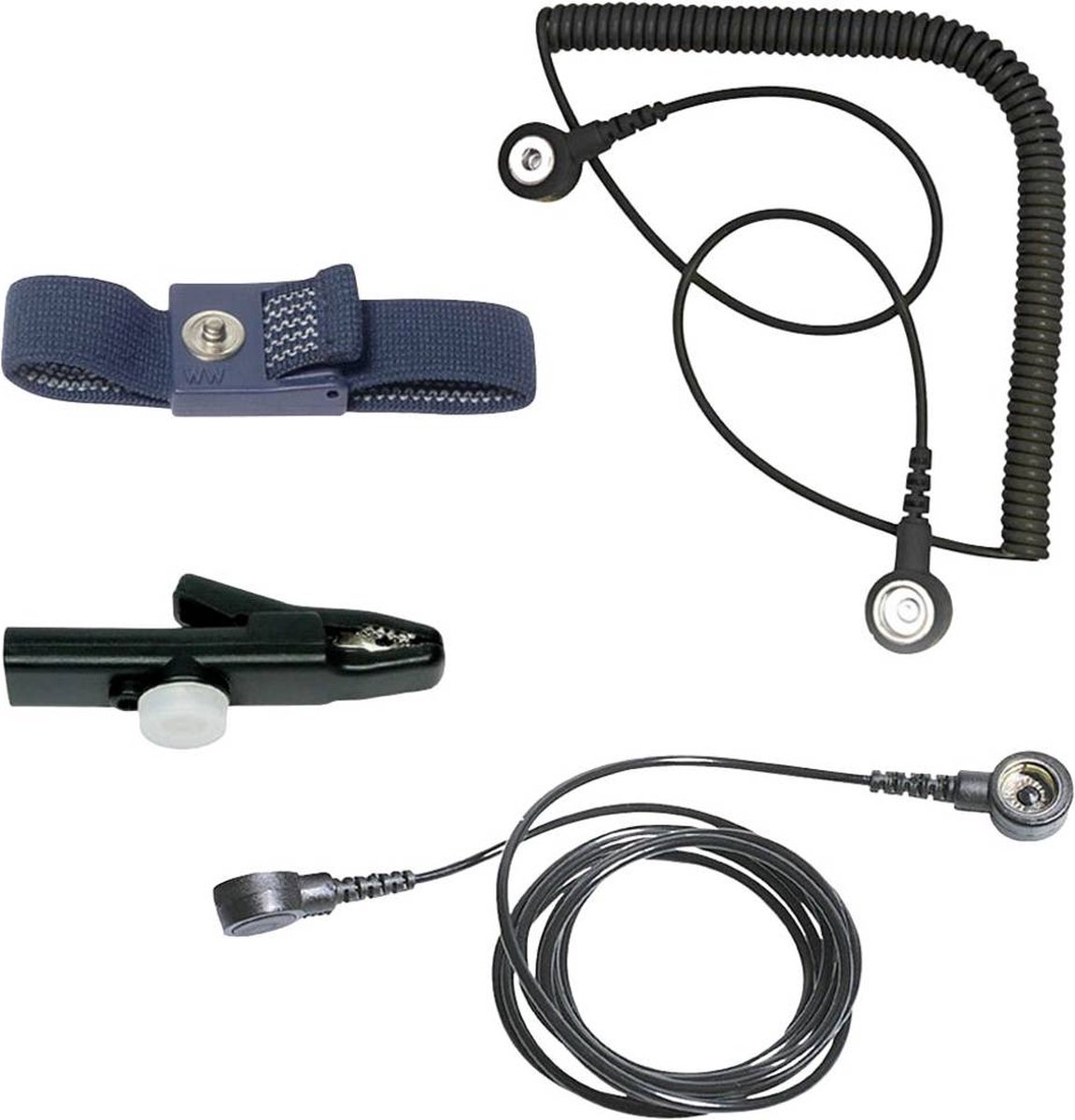 Bernstein Tools for Electronics Contactarmband Donkerblauw