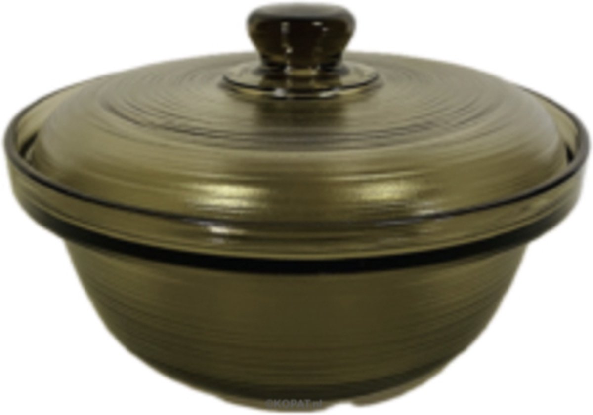 Arcopal cocotte ronde avec couvercle 2 litres 1/2 décor flo à